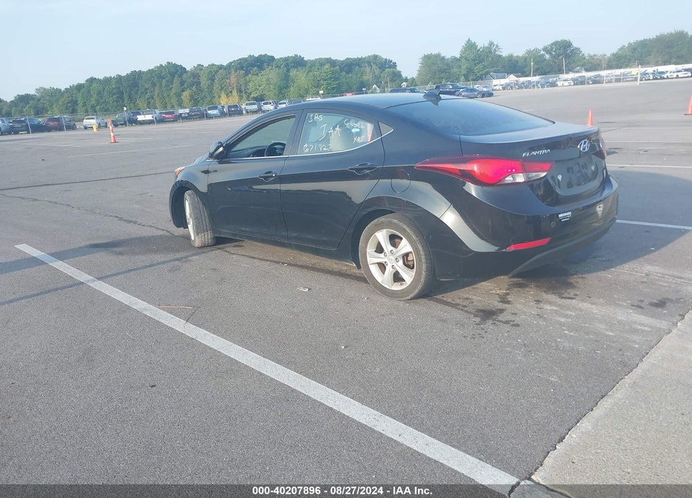 2016 HYUNDAI ELANTRA LIMITED/SE/VALUE EDITION VIN: 5NPDH4AE9GH671823