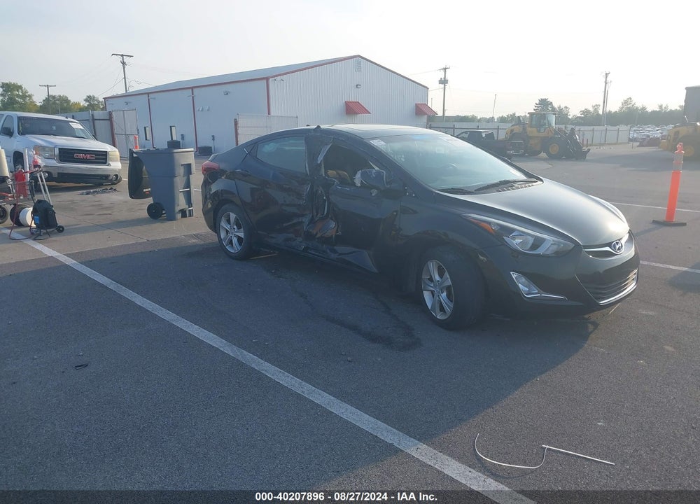 2016 HYUNDAI ELANTRA LIMITED/SE/VALUE EDITION VIN: 5NPDH4AE9GH671823