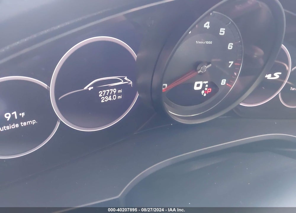 2022 PORSCHE CAYENNE S/S PLATINUM EDITION VIN: WP1AB2AY6NDA31413