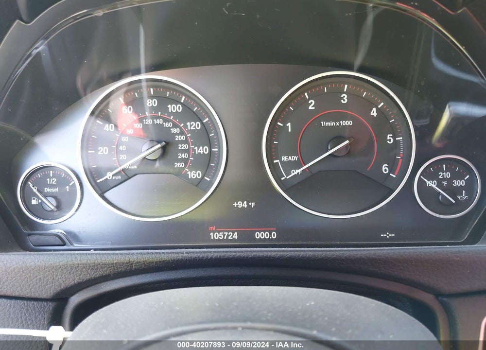 2016 BMW 328D VIN: WBA8E5C51GK388604
