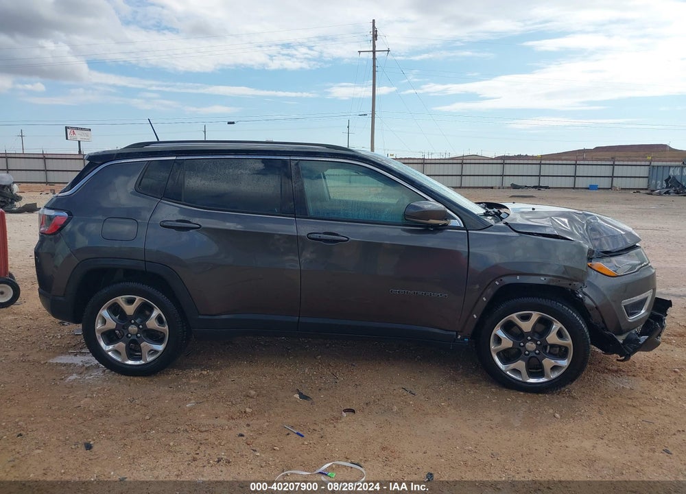 2018 JEEP COMPASS LIMITED FWD VIN: 3C4NJCCB7JT351428