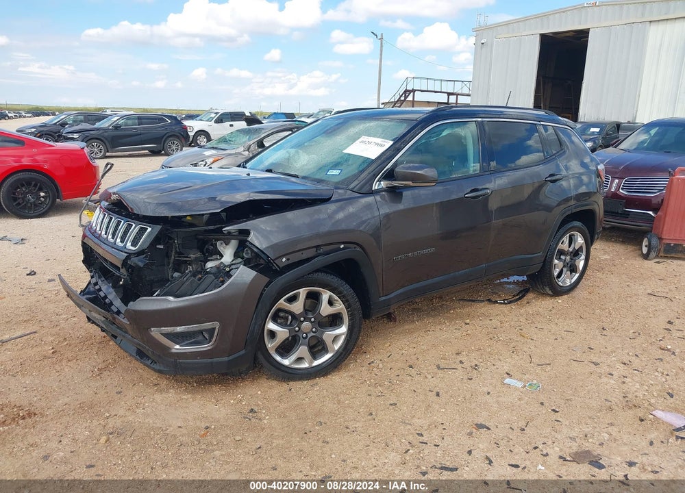 2018 JEEP COMPASS LIMITED FWD VIN: 3C4NJCCB7JT351428