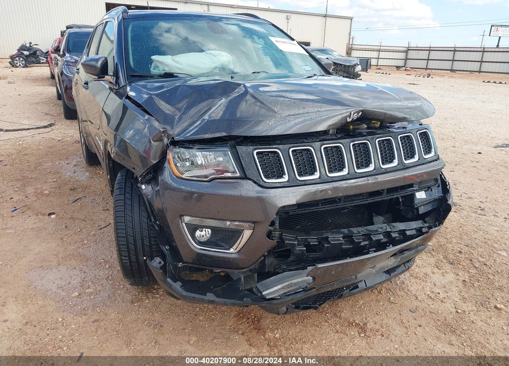 2018 JEEP COMPASS LIMITED FWD VIN: 3C4NJCCB7JT351428