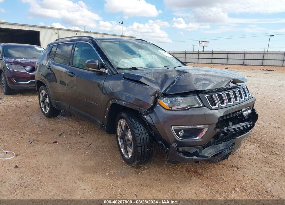 2018 JEEP COMPASS LIMITED FWD VIN: 3C4NJCCB7JT351428