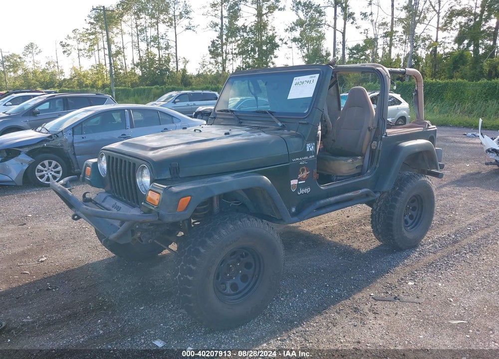 1997 JEEP WRANGLER SAHARA VIN: 1J4FY49S6VP542873