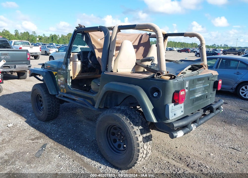 1997 JEEP WRANGLER SAHARA VIN: 1J4FY49S6VP542873