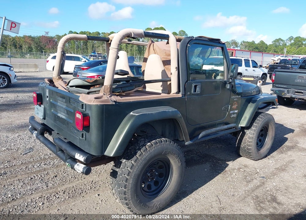 1997 JEEP WRANGLER SAHARA VIN: 1J4FY49S6VP542873