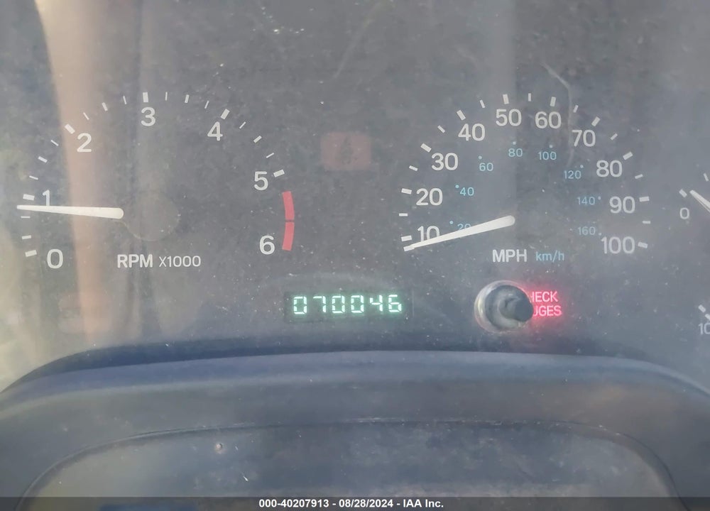1997 JEEP WRANGLER SAHARA VIN: 1J4FY49S6VP542873