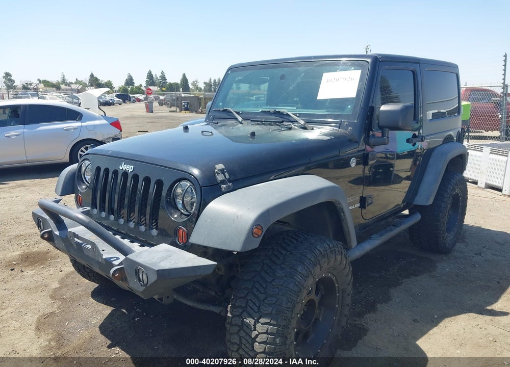 2011 JEEP WRANGLER SPORT VIN: 1J4AA2D19BL628845