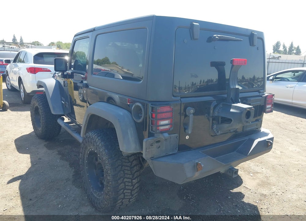 2011 JEEP WRANGLER SPORT VIN: 1J4AA2D19BL628845