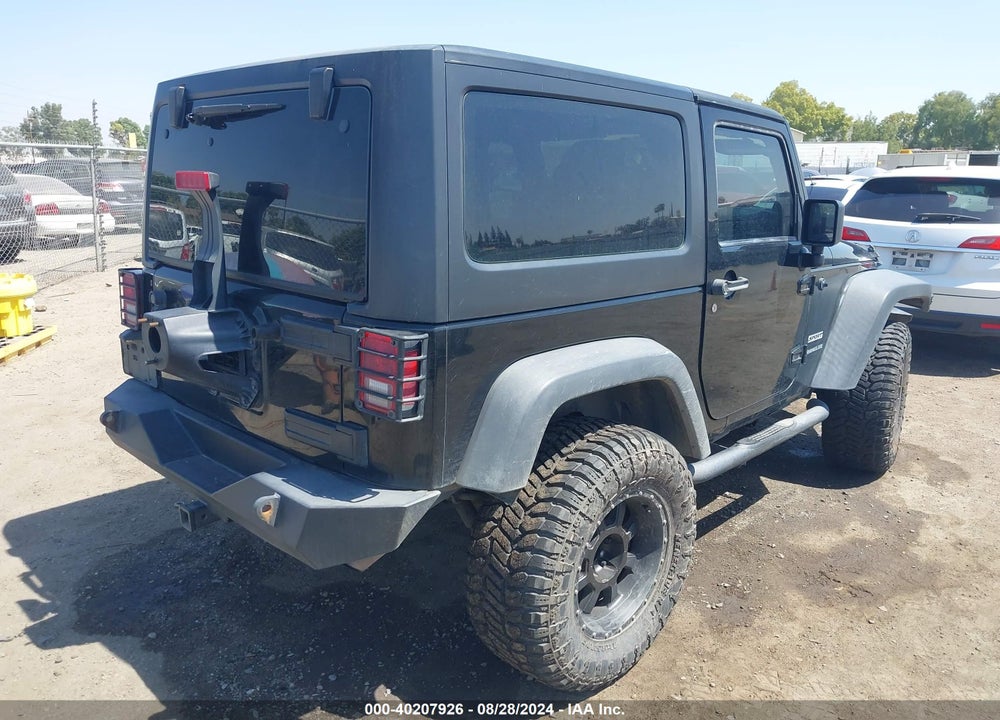 2011 JEEP WRANGLER SPORT VIN: 1J4AA2D19BL628845