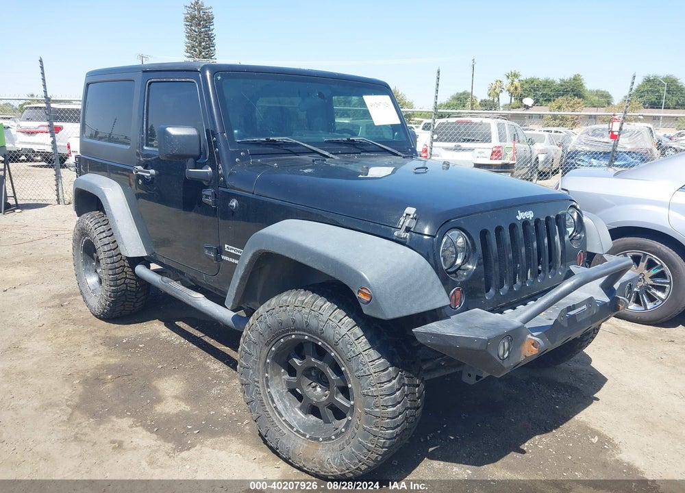 2011 JEEP WRANGLER SPORT VIN: 1J4AA2D19BL628845