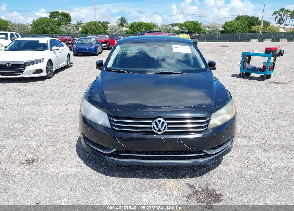 2012 VOLKSWAGEN PASSAT VIN: 1VWBH7A38CC077850