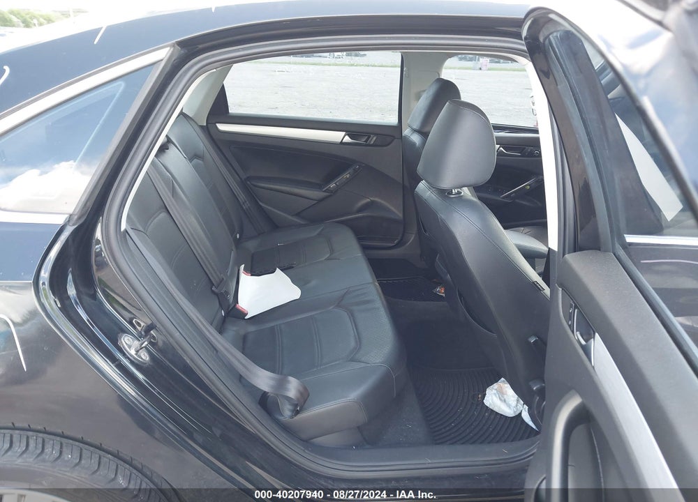 2012 VOLKSWAGEN PASSAT VIN: 1VWBH7A38CC077850