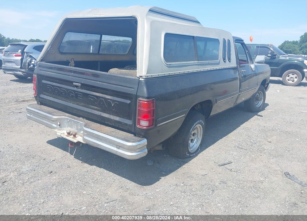1991 DODGE W-SERIES W150 VIN: 1B7HM16Y5MS334318