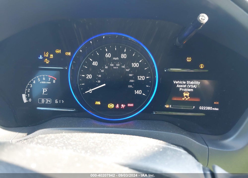 2022 HONDA HR-V 2WD EX VIN: 3CZRU5H56NM726498