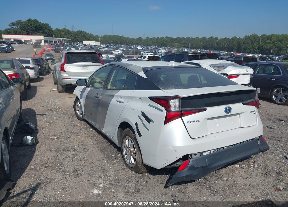 2021 TOYOTA PRIUS L ECO VIN: JTDKAMFU6M3152733