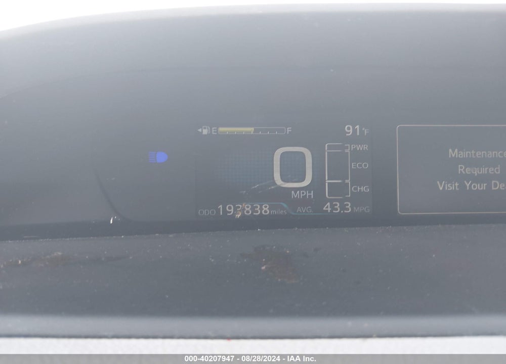 2021 TOYOTA PRIUS L ECO VIN: JTDKAMFU6M3152733
