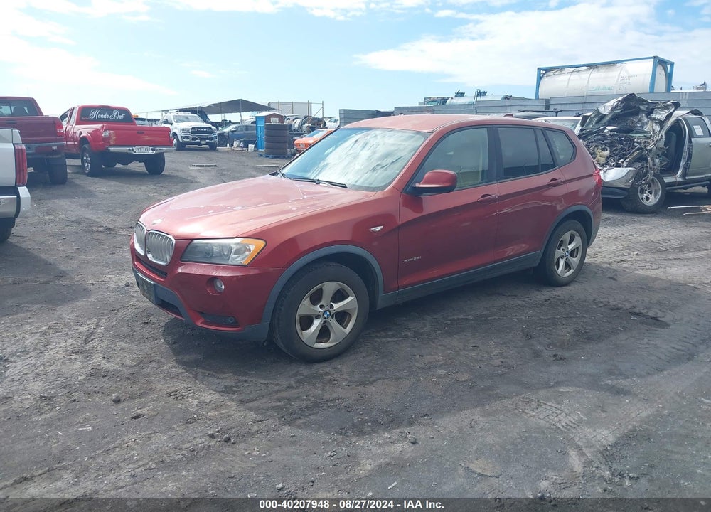 2012 BMW X3 XDRIVE28I VIN: 5UXWX5C50CL719180