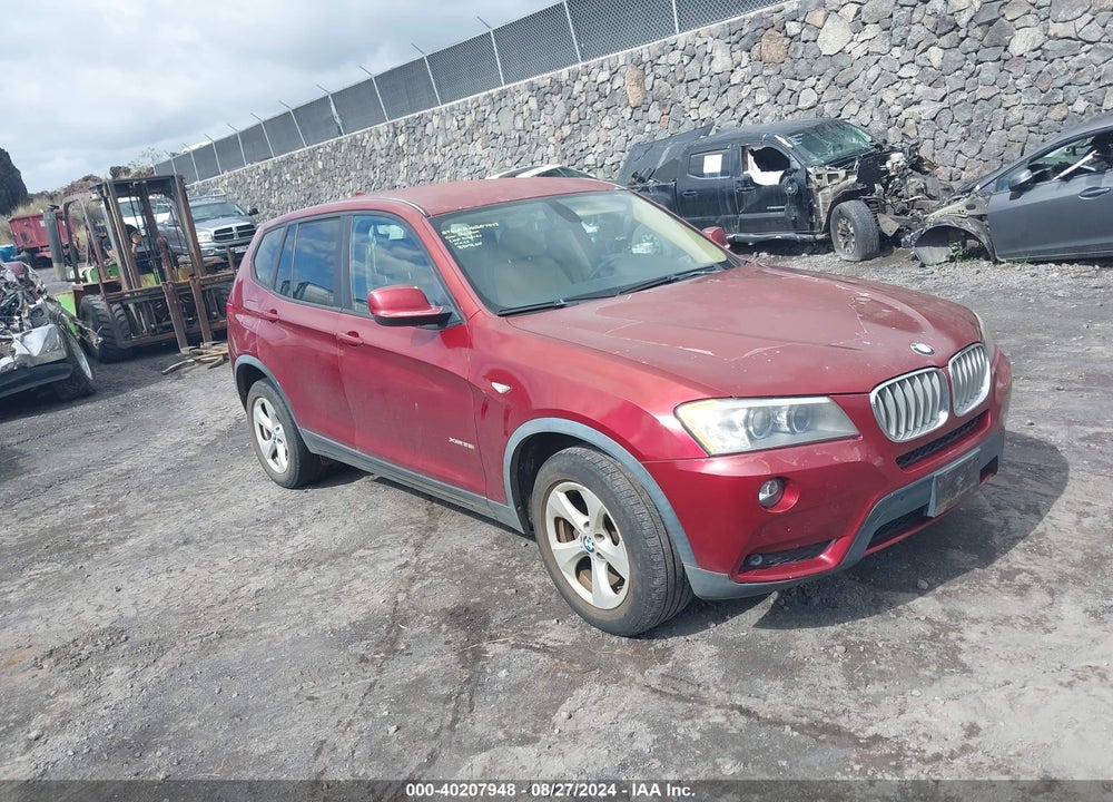 2012 BMW X3 XDRIVE28I VIN: 5UXWX5C50CL719180