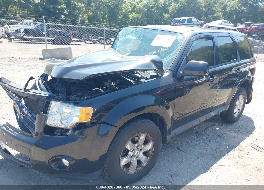 2012 FORD ESCAPE LIMITED VIN: 1FMCU0E72CKA11917