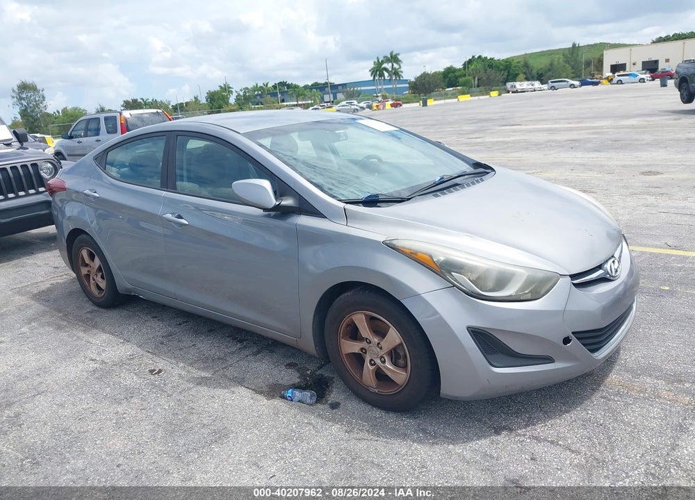 2014 HYUNDAI ELANTRA SE VIN: KMHDH4AE8EU194400