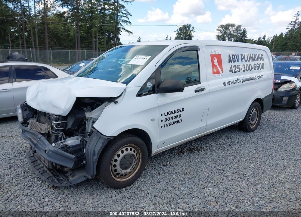 2017 MERCEDES-BENZ METRIS VIN: WD3PG2EA8H3206341