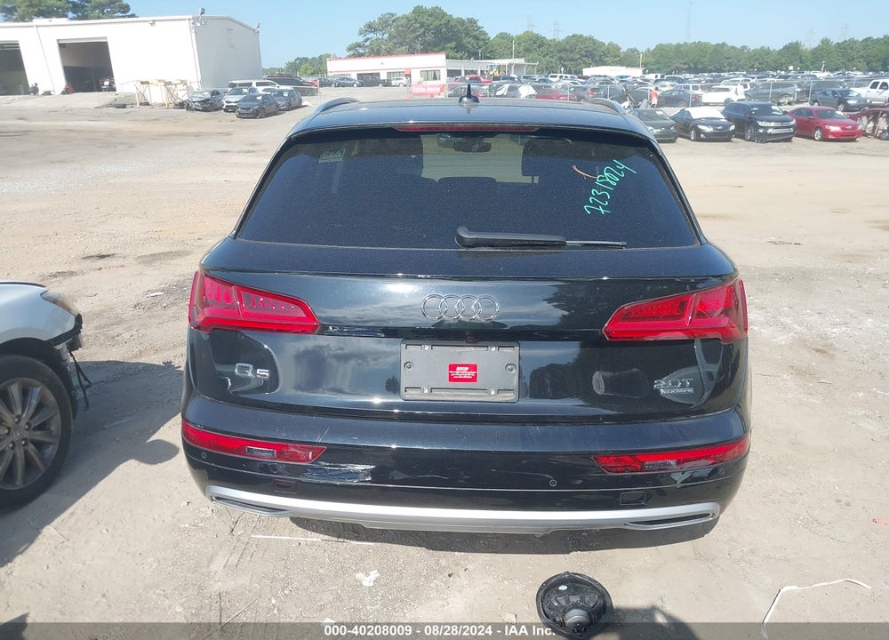 2018 AUDI Q5 2.0T PREMIUM/2.0T TECH PREMIUM VIN: WA1CNAFYXJ2137531
