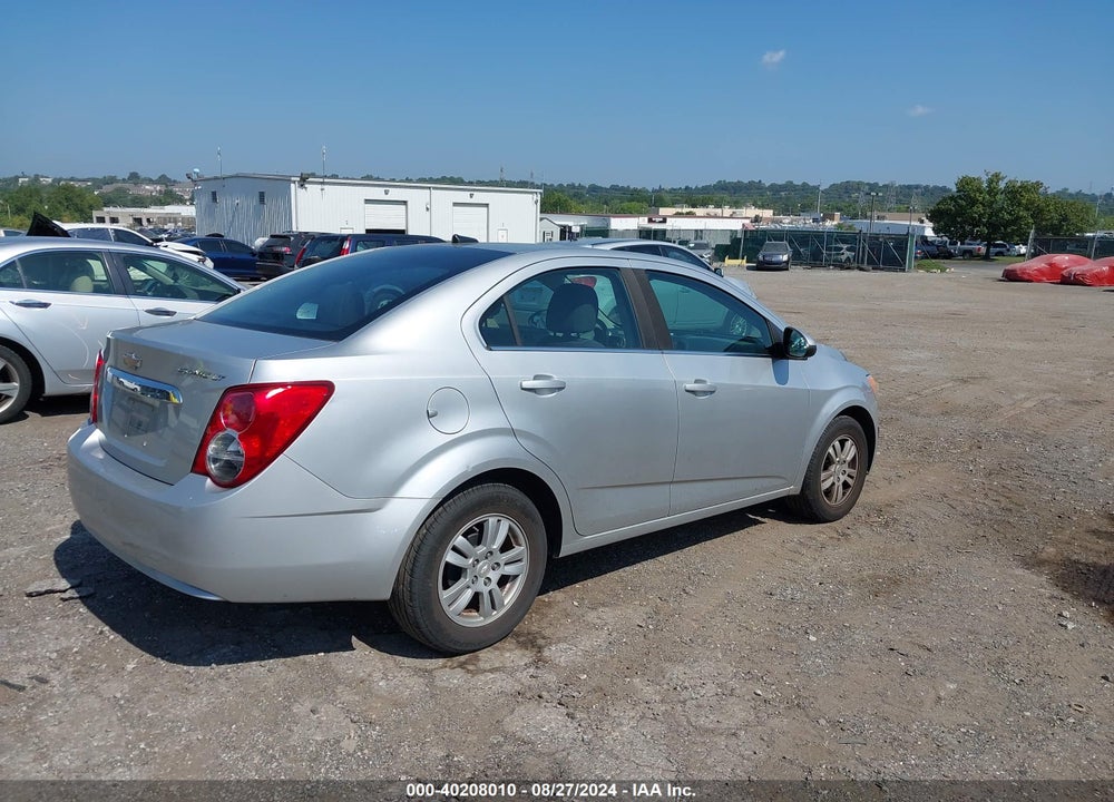 2014 CHEVROLET SONIC LT AUTO VIN: 1G1JC5SH5E4187756