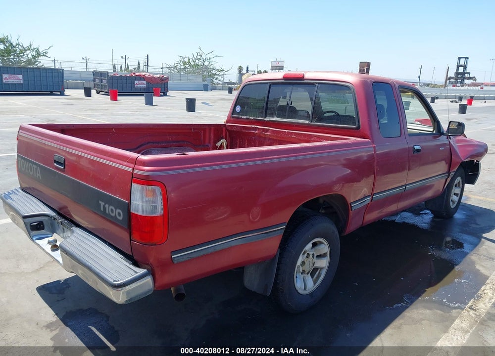 1998 TOYOTA T100 DX V6 VIN: JT4TN12D1W0041590