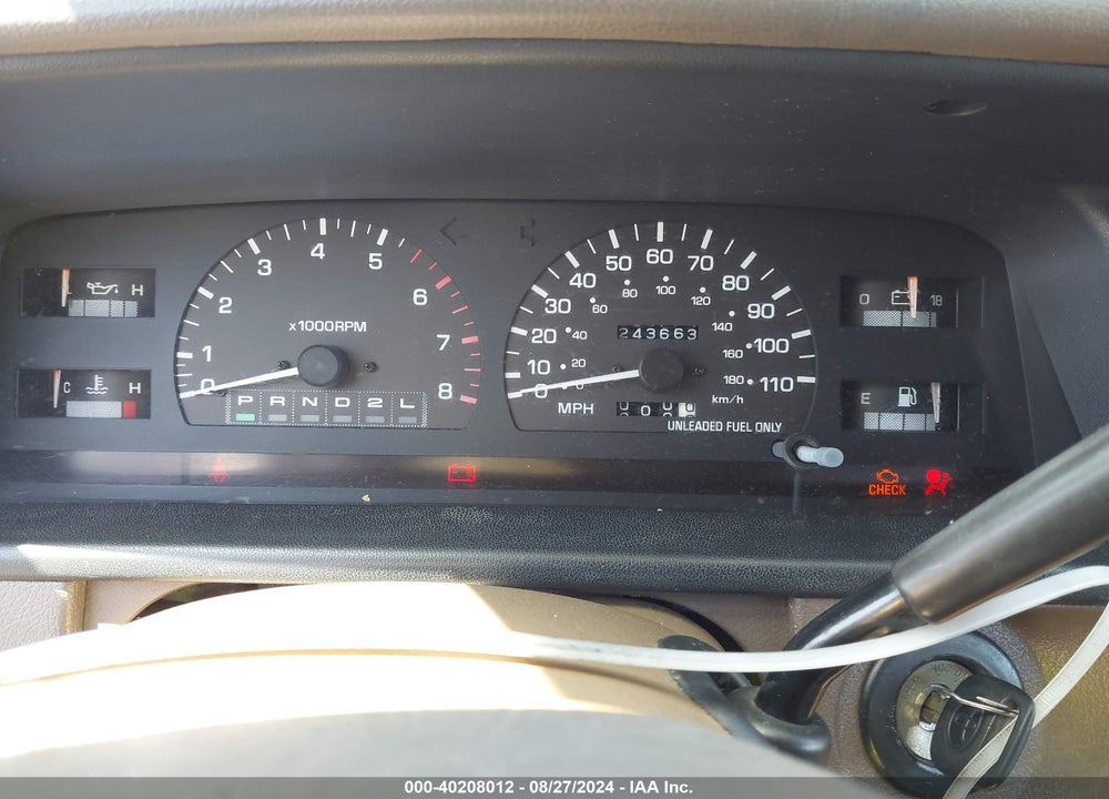 1998 TOYOTA T100 DX V6 VIN: JT4TN12D1W0041590