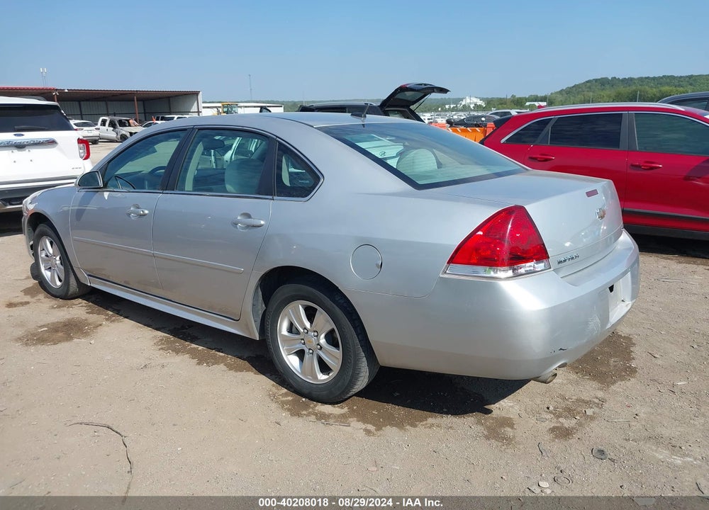 2015 CHEVROLET IMPALA LIMITED LS VIN: 2G1WA5E32F1108651