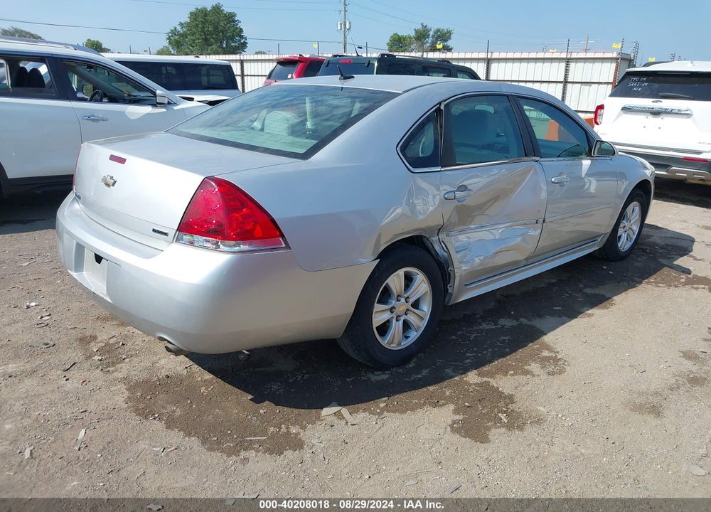 2015 CHEVROLET IMPALA LIMITED LS VIN: 2G1WA5E32F1108651
