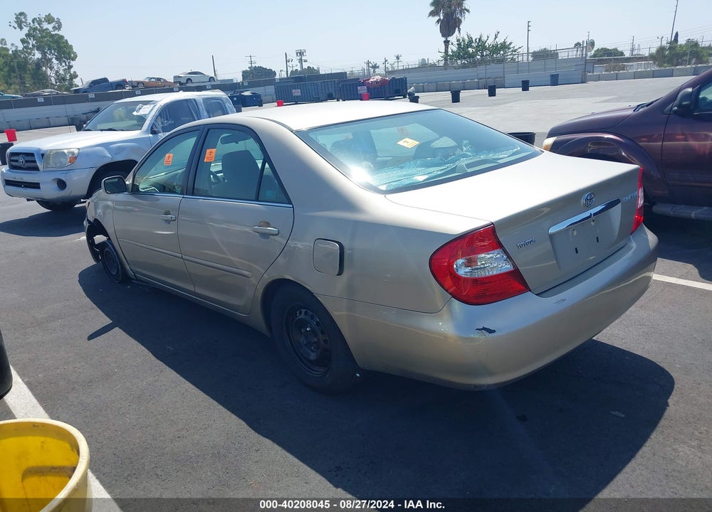 2004 TOYOTA CAMRY LE VIN: 4T1BE32K04U374080