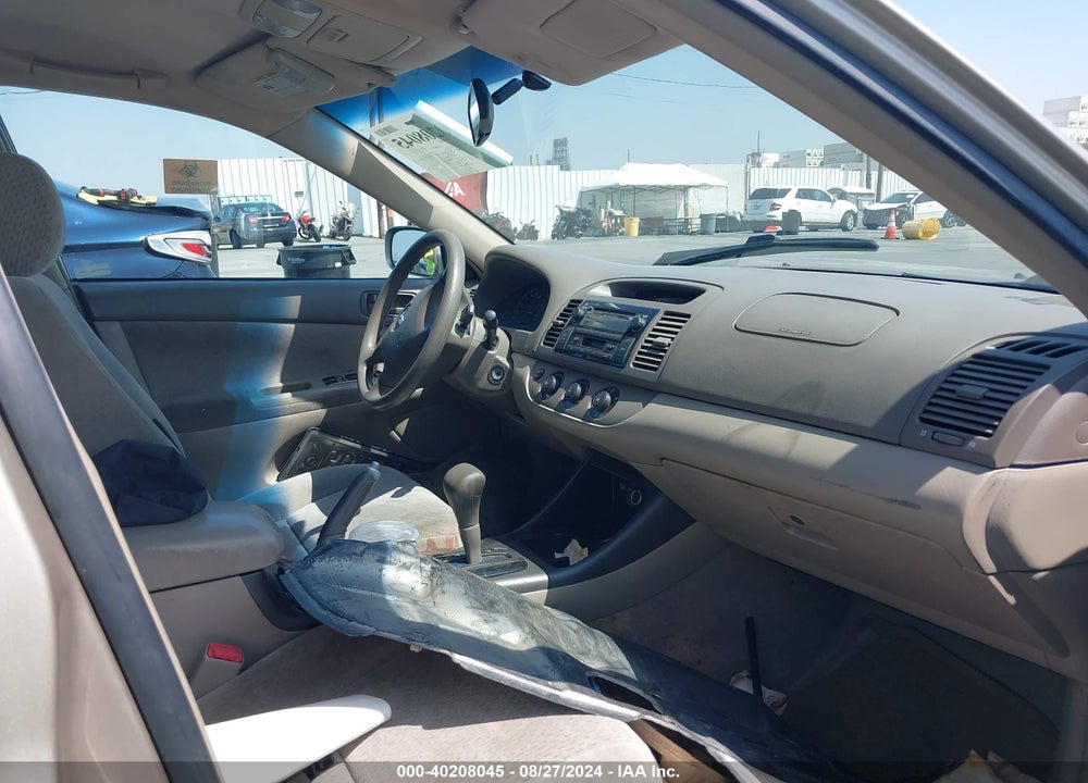 2004 TOYOTA CAMRY LE VIN: 4T1BE32K04U374080