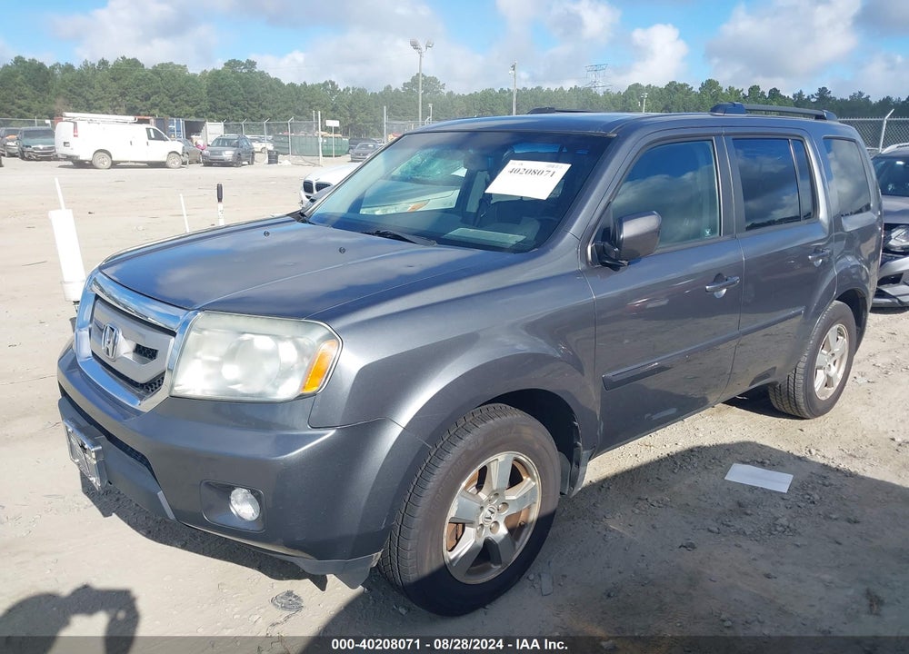 2010 HONDA PILOT EX-L VIN: 5FNYF4H65AB018353