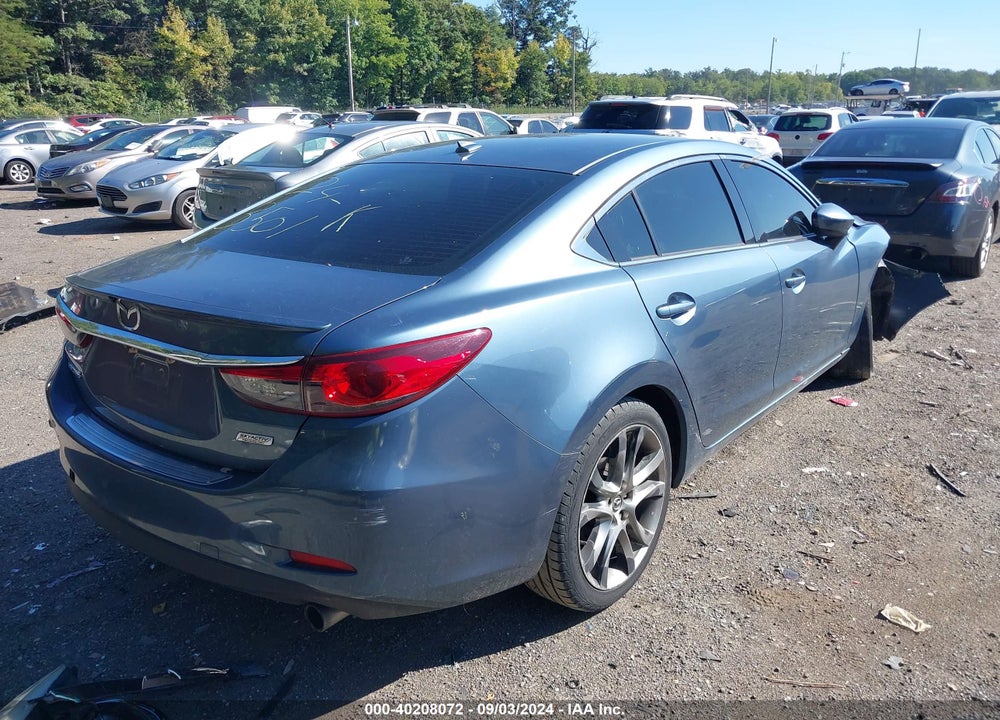 2015 MAZDA 6 I GRAND TOURING VIN: JM1GJ1W65F1173125