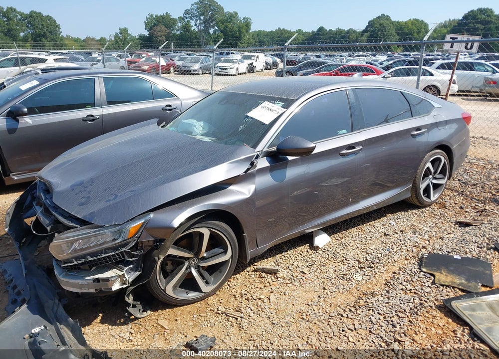 2019 HONDA ACCORD SPORT VIN: 1HGCV1F3XKA007168