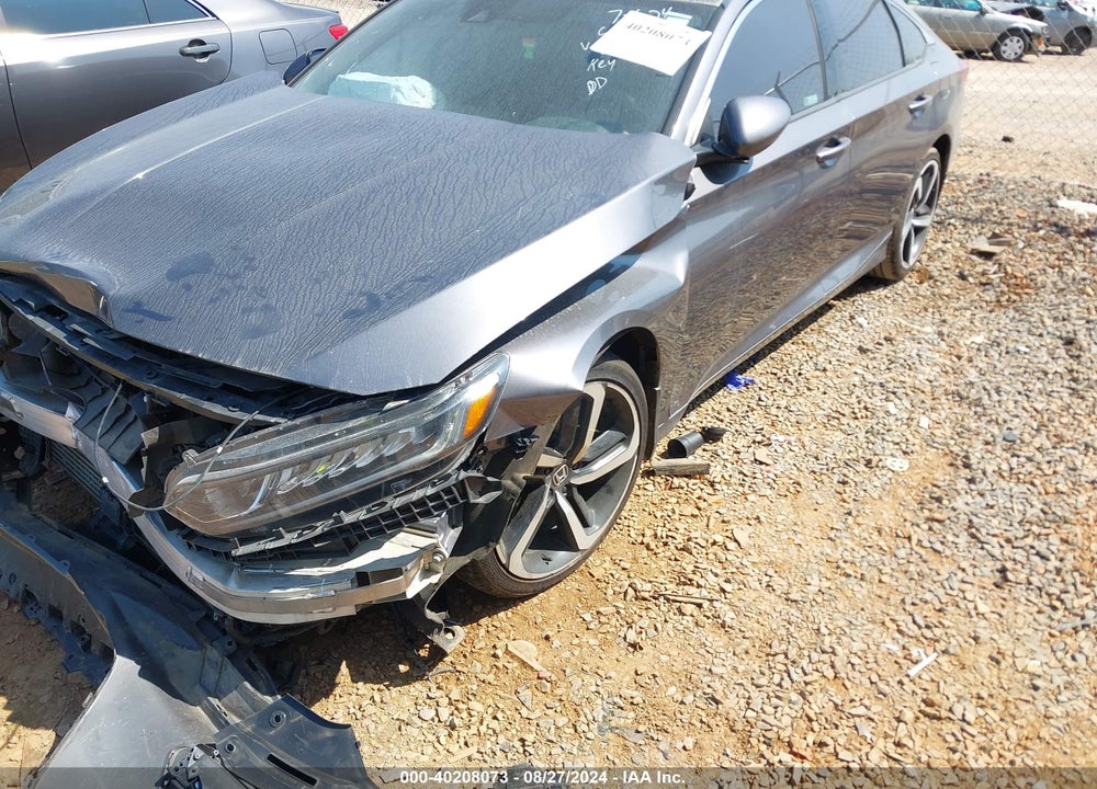 2019 HONDA ACCORD SPORT VIN: 1HGCV1F3XKA007168