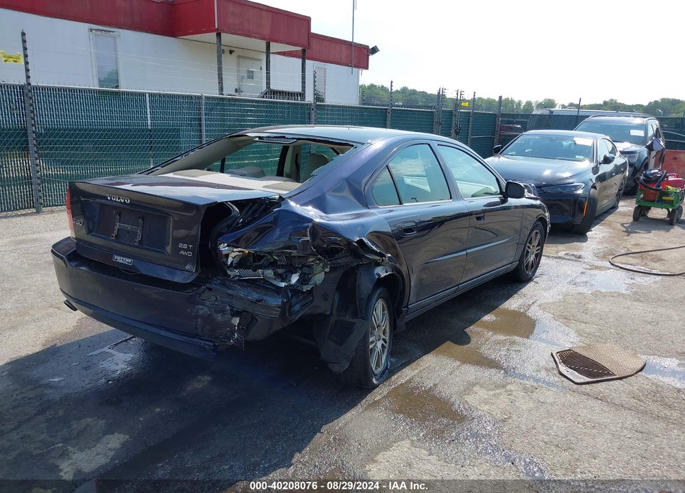 2007 VOLVO S60 2.5T VIN: YV1RH592272622626