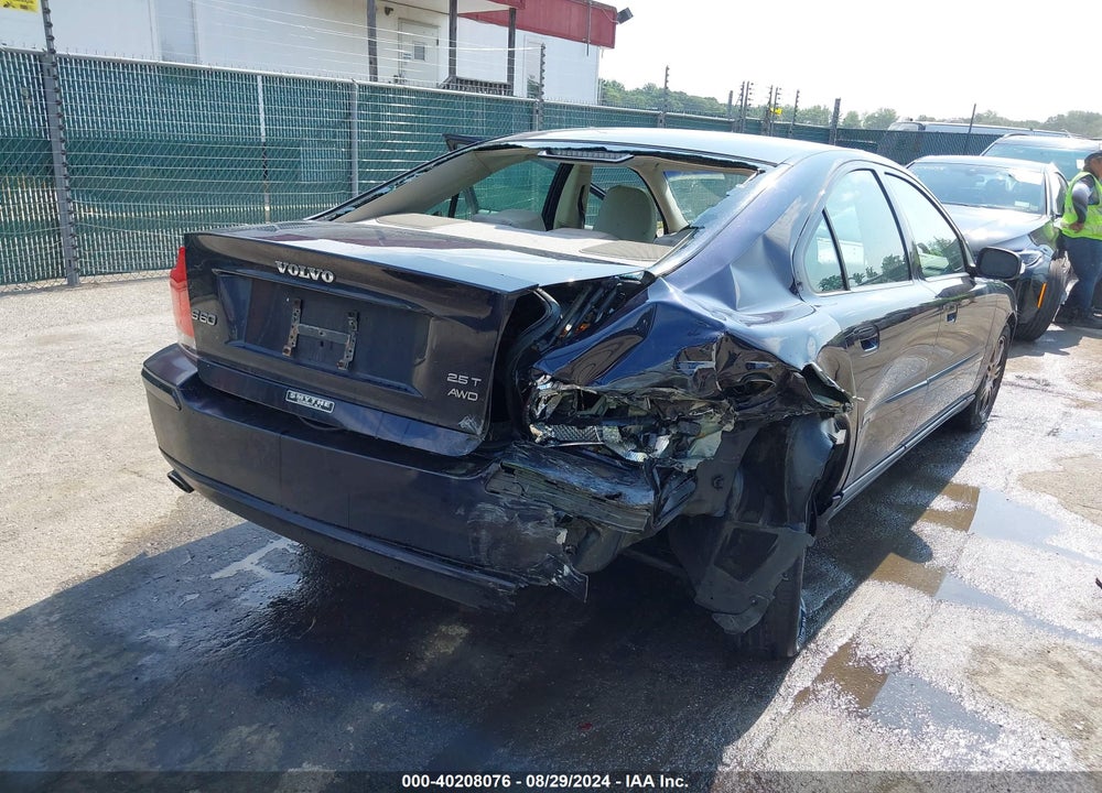 2007 VOLVO S60 2.5T VIN: YV1RH592272622626