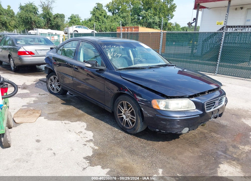 2007 VOLVO S60 2.5T VIN: YV1RH592272622626