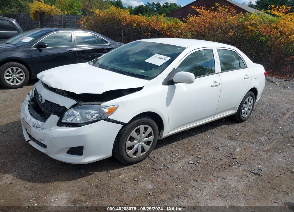 2009 TOYOTA COROLLA LE VIN: 2T1BU40E39C088643