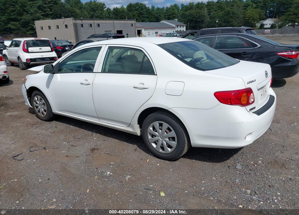 2009 TOYOTA COROLLA LE VIN: 2T1BU40E39C088643