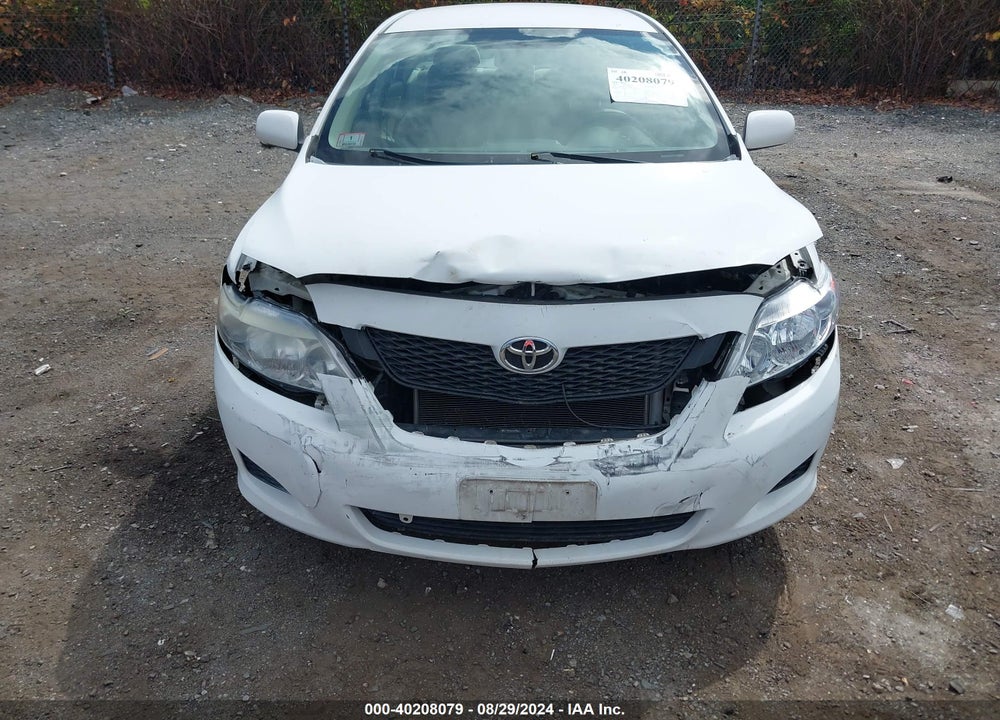 2009 TOYOTA COROLLA LE VIN: 2T1BU40E39C088643