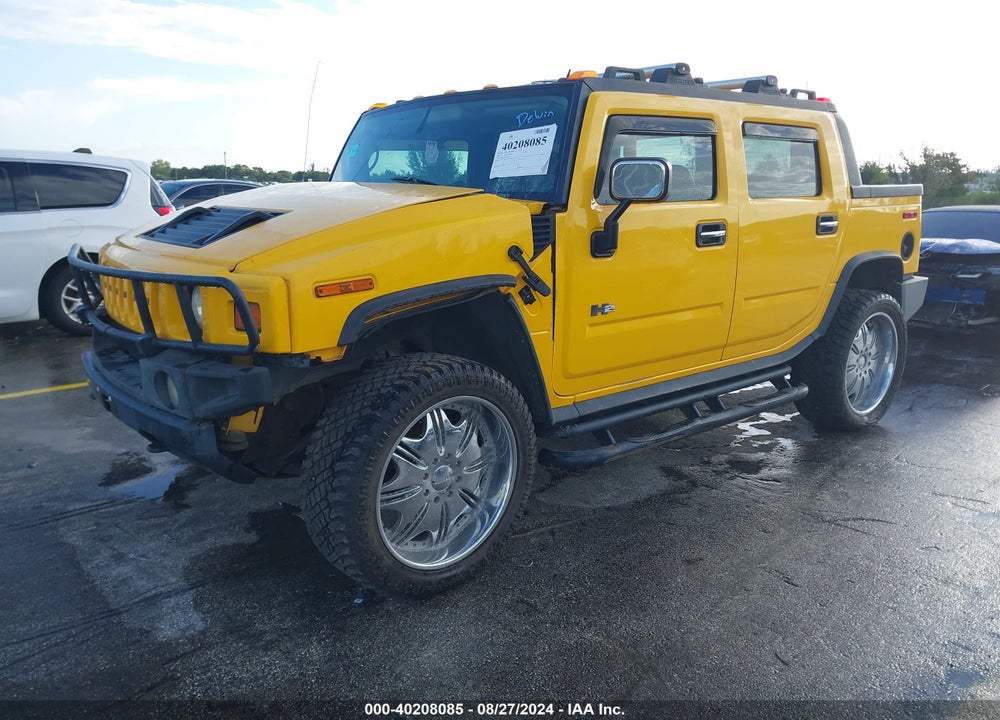 2005 HUMMER H2 SUT VIN: 5GRGN22U65H109176