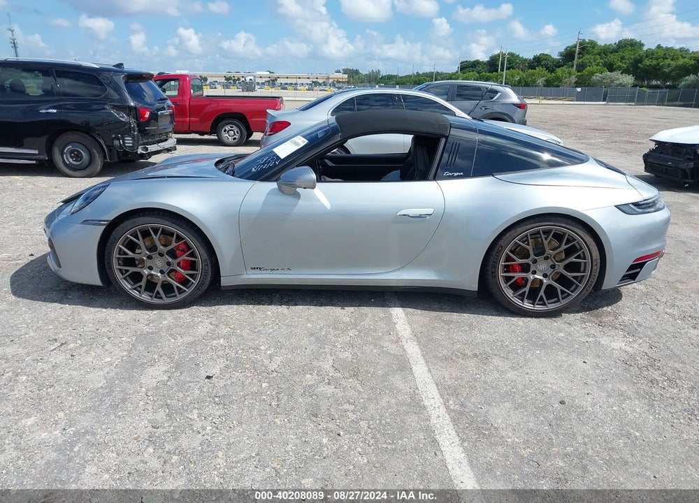 2021 PORSCHE 911 TARGA 4S/TARGA 4S HERITAGE DESIGN EDITION VIN: WP0BB2A90MS235875