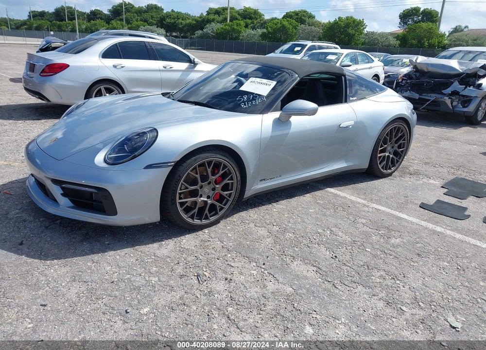 2021 PORSCHE 911 TARGA 4S/TARGA 4S HERITAGE DESIGN EDITION VIN: WP0BB2A90MS235875