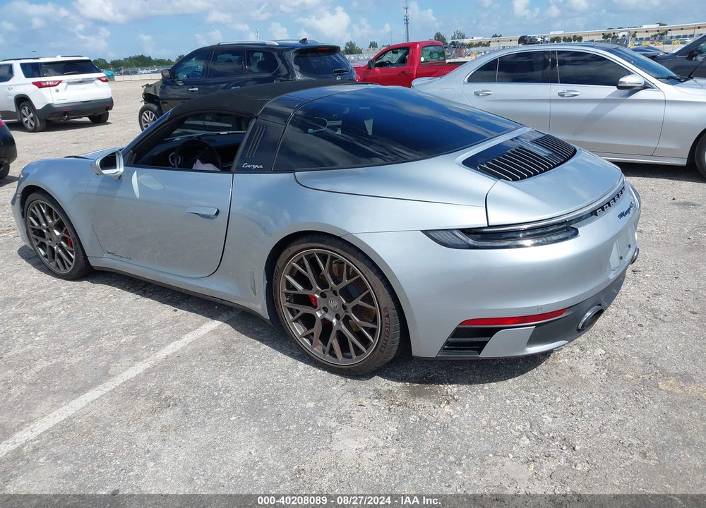 2021 PORSCHE 911 TARGA 4S/TARGA 4S HERITAGE DESIGN EDITION VIN: WP0BB2A90MS235875