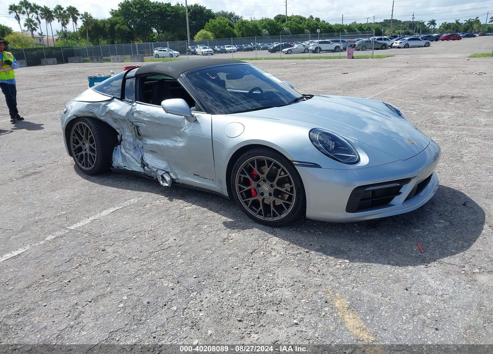 2021 PORSCHE 911 TARGA 4S/TARGA 4S HERITAGE DESIGN EDITION VIN: WP0BB2A90MS235875